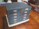 Ten Drawer Printer Tray Shadow Box Cabinet W Labels Display Jewelry Or Watches 1900-1950 photo 11