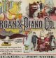Church Organ Mason & Hamlin Piano Co Eagle Old Victorian Advertising Trade Card Keyboard photo 2