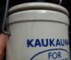 Vntg 1930 ' S Kaukauna Klub Cheese Stoneware Crock Canister Jar W Lid Advertising Primitives photo 4