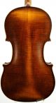 Excellent Antique German Violin By Friedrich August Glass C.  1860 - String photo 2