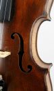 Excellent Antique German Violin By Friedrich August Glass C.  1860 - String photo 8