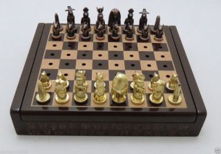 Egyptian,  Ägypten, ,  Egipto Pharaoh Chess Set With Dominoes And Play Card photo