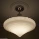Bright30 ' S Art Deco Glass Ceiling Lamp Light Shade Fixture Hall Entry Kitchen Chandeliers, Fixtures, Sconces photo 5
