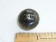 Antique Celluloid Plastic Button 7/8 