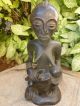 Maternity Ruba Figure Wood African Ruba Maternite Statues Art Tribe 35cm By 14cm Other photo 3