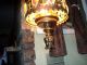 Vintage Brass Pendant Hanging Light Chandelier Flush Mount Or Semi Flush Chandeliers, Fixtures, Sconces photo 2