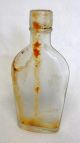 Antique/vintage Glass Flask/medicine Bottle/glass Bottles/vintage Glass Bottles Bottles & Jars photo 1
