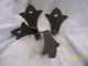 4 New Steel Mounting Metal Hooks Welding Tabs For Hand Railing Attachment Hooks & Brackets photo 1