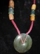 Elephant Jade Necklace Good Luck South East Asia Unique Gift Chinese Prophecy Pacific Islands & Oceania photo 1