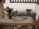 1800 ' S Iron Flat Belt Lathe: Rare Steam Age/steampunk Antique A1 Industrial Tool Other photo 2