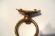 Antique Brass Drawer Pull Handle 2 1/4 Inch Ring Drawer Pulls photo 2