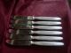 Industria Argentina Set Of 6 Stainless Knives,  Acero Inoxidable,  Dilhon Arts & Crafts Movement photo 3