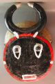 Baule Goli African Keple Wood Horn Face Mask Cote I ' Voire Ethnix Other photo 1
