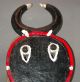 Baule Goli African Keple Wood Horn Face Mask Cote I ' Voire Ethnix Other photo 2