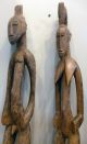 Senufo African Figure Couple Rhythm Pounder Male Female Statue Ethnix Sculptures & Statues photo 2