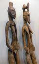 Senufo African Figure Couple Rhythm Pounder Male Female Statue Ethnix Sculptures & Statues photo 7