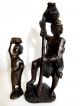 Wonderful Vintage Hand Carved Wooden African Tribal Sculpture Figure Sculptures & Statues photo 8
