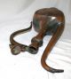 Islamic Antique Persian Copper Pitcher Aftebe Tunisia Circa 19th Century Metalware photo 1