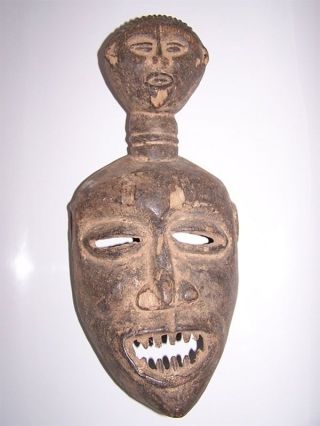 Ibibio Tribe African Mask ' Idiok ' photo
