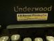 Antique Underwood Standard Typewriter Typewriters photo 1