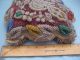 Antique Pin Cushion Iroquois Mohawk Ornate Glass Bead Work 9 