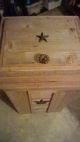 Primative Box For Storage.  Maybe Laudry,  Dog Food,  Blankets Primitives photo 7