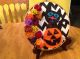 Penny Rug Applique - Embroidery Hoop Art - Wool Felt Flowers,  Cat,  Jol Art Primitives photo 5