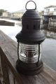 Vintage Brass Perko Anchor Jr Nautical Masthead Ships Lantern Lamp Antique? Lamps & Lighting photo 1