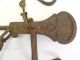 Two Antique Old Metal Cast Iron Scale Weight Balance Arms Parts Hardware Scales photo 2