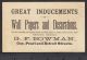 Darwin Evolution Man & Beast Ape Poem Merchants Gargling Oil Cure Medicine Card Quack Medicine photo 2