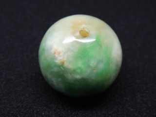 Chinese Jadeite Extra Big Bead 1 photo