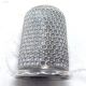 Vintage Sterling Silver Thimble Ch Charles Horner Chester England Hallmarked 3gr Thimbles photo 2