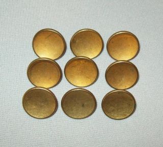 Antique Vtg 1830 ' S Group Of Nine L & Kendrick Military Brass Coat Jacket Buttons photo
