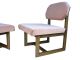 Mid Century Modern Easy Lounge Occasional Chairs By Frank Lloyd Wright Henredon Post-1950 photo 1