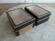 Antique Glass Topped Small Museum Display Boxes Other photo 7