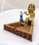 Egyptian Pharaoh Decorative Extinguisher Cigarette,  Statue Figurine,  Collectable. Egyptian photo 2