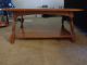Antique Colonial Craft Solid Maple Wood Coffee Table / End Table Matching Set Post-1950 photo 7