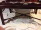 Coffee Table Solid Mahogany,  Banded C12pix4size.  Ship By Greyhound $99,  Make Offer 1900-1950 photo 8