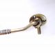 Of 2 Pcs 8.  7 Inches Vintage Solid Brass Windows Stay Lever Latch Hook Lever Other photo 4