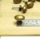 Of 6 Pcs Vintage Round Tear Drop Cabinet Solid Brass Drawer Handle Knob Pull Door Knobs & Handles photo 10