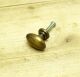 Of 6 Pcs Vintage Round Tear Drop Cabinet Solid Brass Drawer Handle Knob Pull Door Knobs & Handles photo 2
