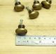 Of 6 Pcs Vintage Round Tear Drop Cabinet Solid Brass Drawer Handle Knob Pull Door Knobs & Handles photo 8