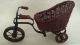 Vintage Wicker Wood Cloth Metal Miniature Baby Doll Buggy & Tricycle Baby Carriages & Buggies photo 4
