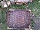 1800s New England Early Hand Woven Splint Gathering Basket Primitives photo 10
