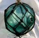 Vintage Japanese Glass Fishing Float,  12 