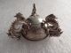 Antique Vintage Chinese China Sterling Silver Dragon Salt Cellar Bowl Other photo 7