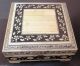 Antique Finish Vintage Look Wood Bone Hand Painted Square Collection Trinket Box Islamic photo 2