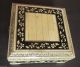 Antique Finish Vintage Look Wood Bone Hand Painted Square Collection Trinket Box Islamic photo 7
