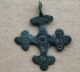 Viking Period Bronze Decorated Cross Pendant Scandinavian Norse Amulet 1150 Ad++ Scandinavian photo 3