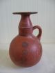 Ancient Cypriot Cypro Phoenician Painted Pottery Jug C.  1000 - 800 Bc Greek photo 1